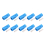 10x 45AMP Single Anderson Power Pole Connector Set Single Pole-Blue 3