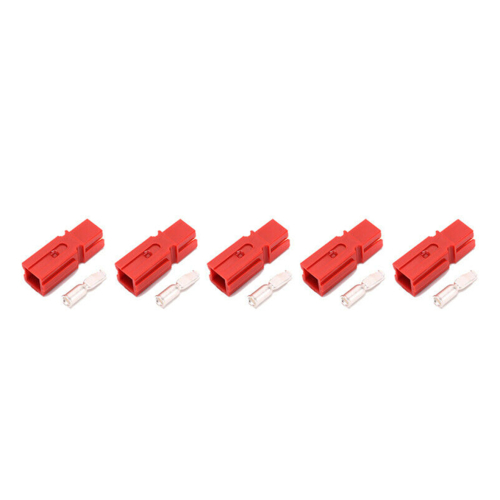 10 x 45 Ampere Single Anderson Power Pole Connector Set Single Pole-Rot 1