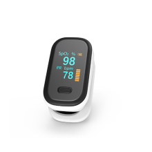 Medical Finger Clip Pulse Oximeter Blood Oxygen Saturometro