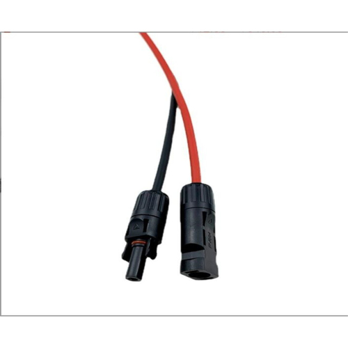 2X 1m forlængerkabel Solarstik IP68 Solpanel til regulatorledning 4mm2 2