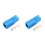 4 x 75 Ampere Single Anderson Power Pole Connector Set Single Pole-Blau 3