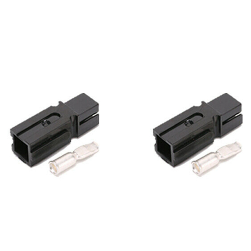 4 x 75 Ampere Single Anderson Power Pole Connector Set Single Pole-Schwarz 2