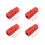 4 x 75 Ampere Single Anderson Power Pole Connector Set Single Pole-Rot 2