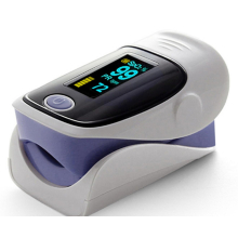Finger Clip Type Pulse Oximeter Blood Oxygen Saturation Monitor LED - Purple
