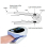 Fingerclip-Pulsoximeter LED-Blutsauerstoffsättigungsmonitor - Grau 2