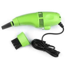 Mini Computer Vacuum USB Keyboard Cleaner Laptop Brush Dust Cleaning Kit(green)