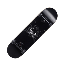 31 Zoll komplettes 7-lagiges Ahorn-Skateboard mit 4 Rädern für Anfänger – 5#