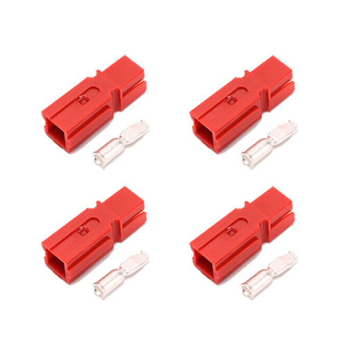 4 x 180 Ampere Single Anderson Power Pole Connector Set Single Pole-Rot 2