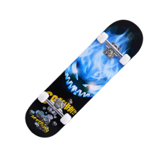 4-Rad-Skateboard Brush Street Double Upturn Skateboard für Erwachsene – 5#
