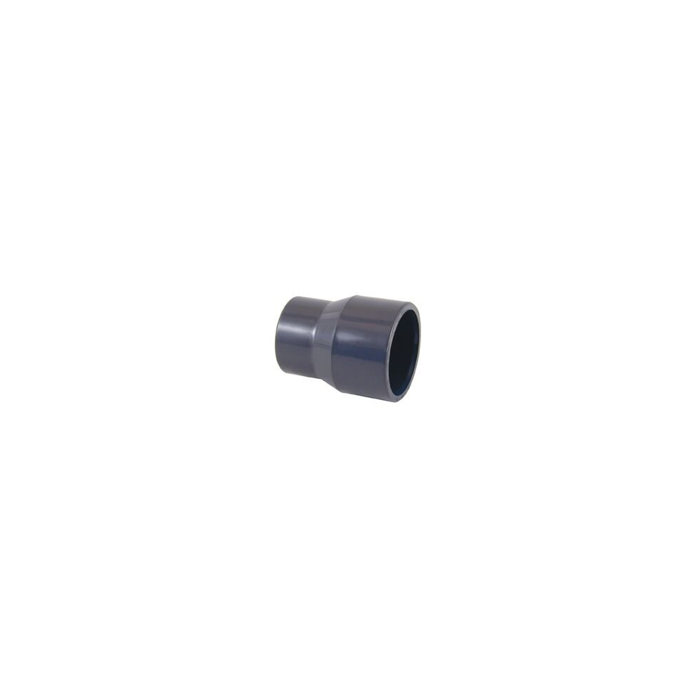 Certikin SPX063032CRS | Size 63 - 50 x 32 Grey PVC Pipe & Fittings - Metric > PVC conical reducing socket solvent socket