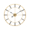 Light Luxury Modern Minimalist Iron Wall Clock - Gold Black - 60CM 1