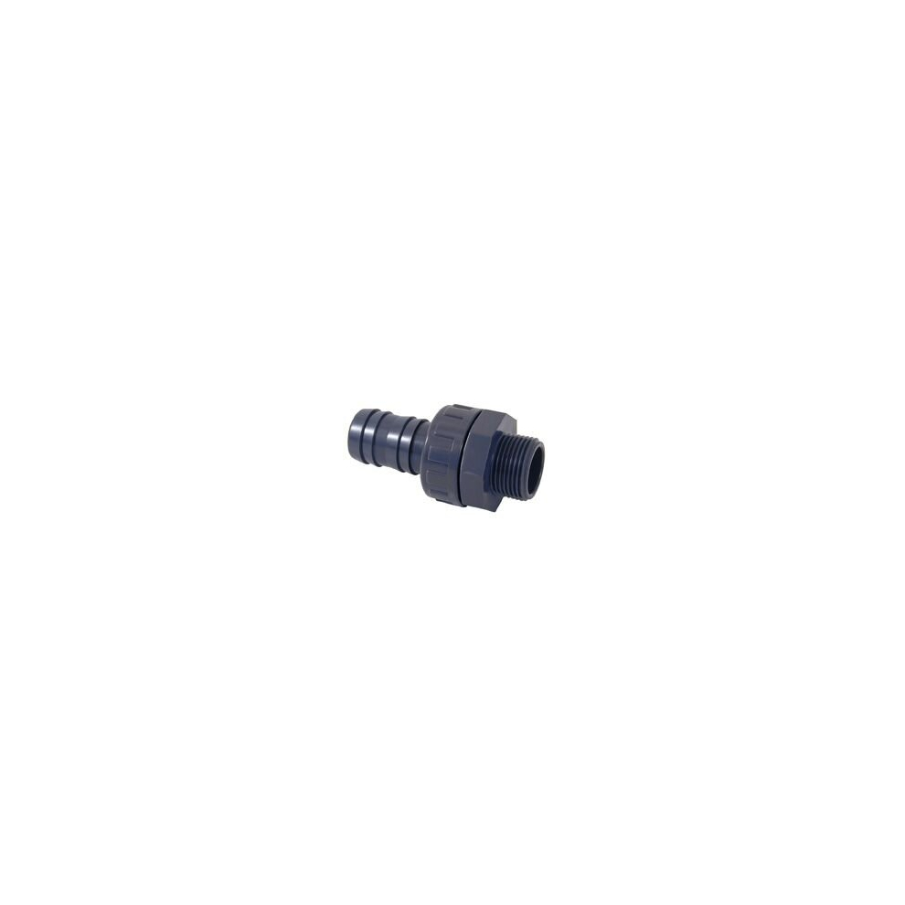 Certikin SPX025034HUMT | Size 25 x Â¾ inch Grey PVC Pipe & Fittings - Metric > Grey Spigot Union