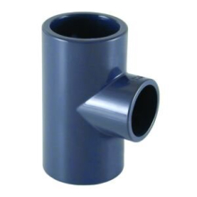 Certikin SPX140110RT | Size 140 x 110 Grey PVC Pipe & Fittings - Metric > Grey 90 degree Reducing Tee