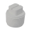 1.5in Plastica White Threaded Plug - Single 1