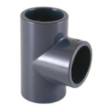 Certikin SPX020ET | Size 20 Grey PVC Pipe & Fittings - Metric > PVC tee 90º solvent socket