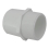 2in Plastica White Nipple P MT - Single 1
