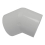 2in Plastica White 45 Deg Elbow P P - Single 1