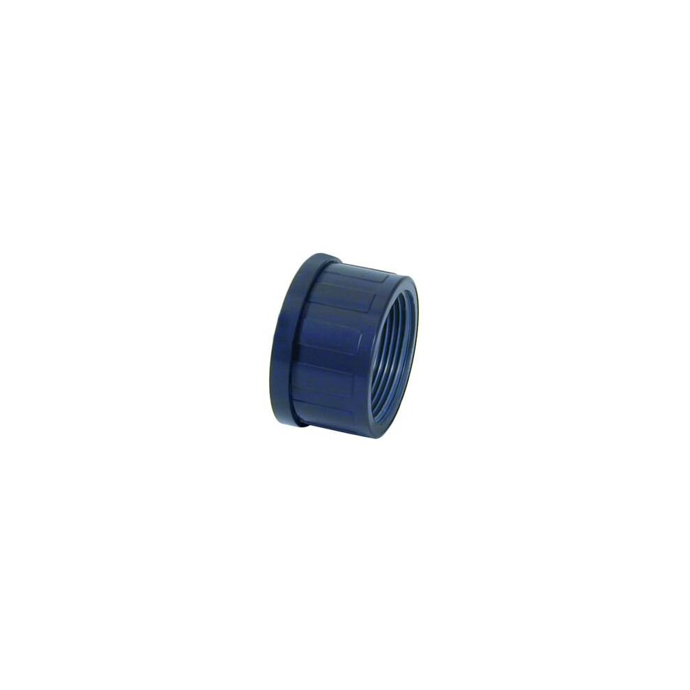 Certikin Grey PVC Union End GP034FUE | Size Â¾ inch