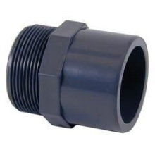 Certikin GP30090MTA | Size 110 - 90 x 3 inch Grey PVC Pipe & Fittings - Metric > Grey Adaptor Nipple