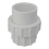 2in Plastica White Socket Union P FT - Single 1