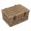 Small Wicker Storage Hamper 1