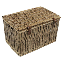 Large Wicker Storage Hamper