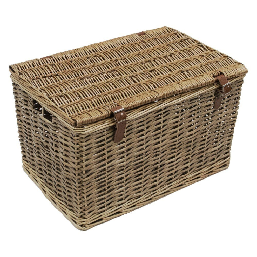 Large Wicker Storage Hamper