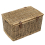 Medium Wicker Storage Hamper 1