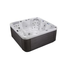 Valete Spas VS/EV/SS/G | Evesham Spa - Sterling Silver Shell - Grey Cabinet