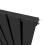 (Black) 376 x 1600mm Single Panel Radiator 4