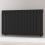 (Black) 1060 x 600mm Single Panel Radiator 1