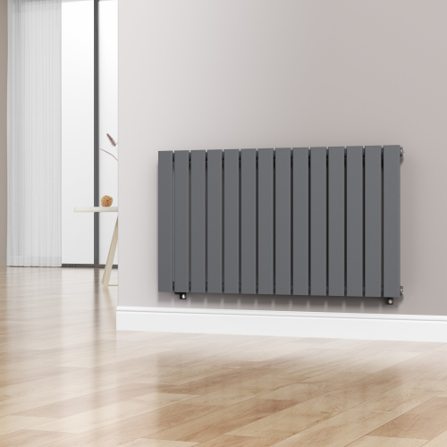 (Anthracite Gray) 1060 x 600mm Single Panel Radiator 1
