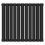(Black) 660 x 600mm Column Radiator Double Oval Panel Radiator 6
