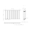 (Anthracite Gray) 1060 x 600mm Single Panel Radiator 3