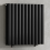 (Black) 660 x 600mm Column Radiator Double Oval Panel Radiator 1