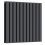 (Anthracite Gray) 660 x 600mm Column Radiator Double Oval Panel Radiator 5