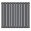 (Anthracite Gray) 660 x 600mm Column Radiator Double Oval Panel Radiator 6