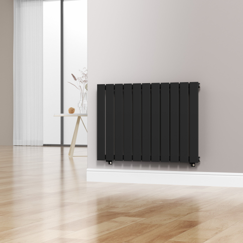 (Black) 832 x 600mm Single Panel Radiator 1