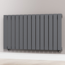 (Anthracite Gray) 1060 x 600mm Single Panel Radiator