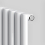 (White) 660 x 600mm Column Radiator Single Oval Panel Radiator 4