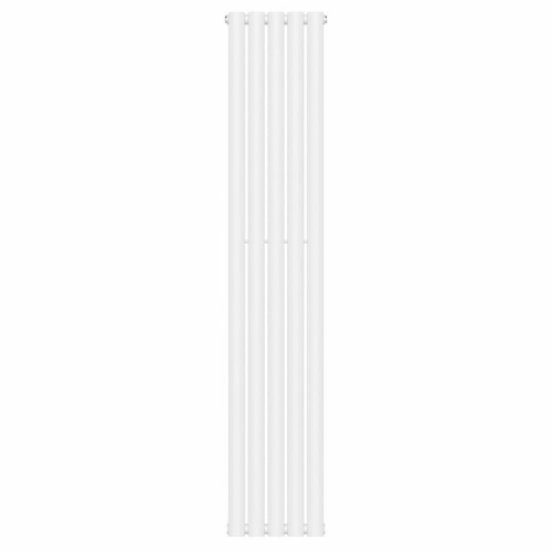 (White) 300 x 1600mm Column Radiator Single Oval Panel Radiator 2