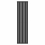 (Black) 420 x 1600mm Column Radiator Double Oval Panel Radiator 6
