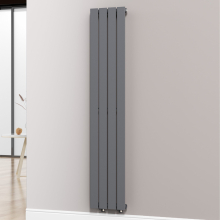(Anthracite Gray) 300 x 1600mm Single Panel Radiator