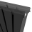 (Anthracite Gray) 300 x 1600mm Single Panel Radiator 2