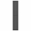 (Black) 300 x 1600mm Single Panel Radiator 5