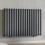 (Anthracite Gray) 1020 x 600mm Column Radiator Single Oval Panel Radiator 1
