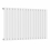 (White) 1020 x 600mm Column Radiator Single Oval Panel Radiator 6