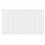 (White) 1020 x 600mm Column Radiator Single Oval Panel Radiator 7
