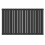 (Black) 960 x 600mm Column Radiator Double Oval Panel Radiator 6