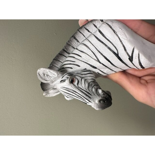 Hand Painted Novelty Zebra Wall Hook Hanger | Home Decoration 1